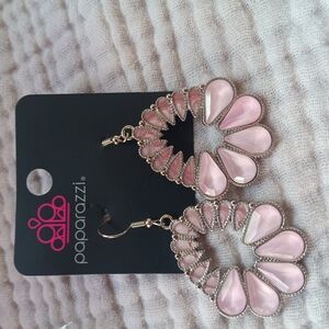 Paparazzi Pink Teardrop Earrings